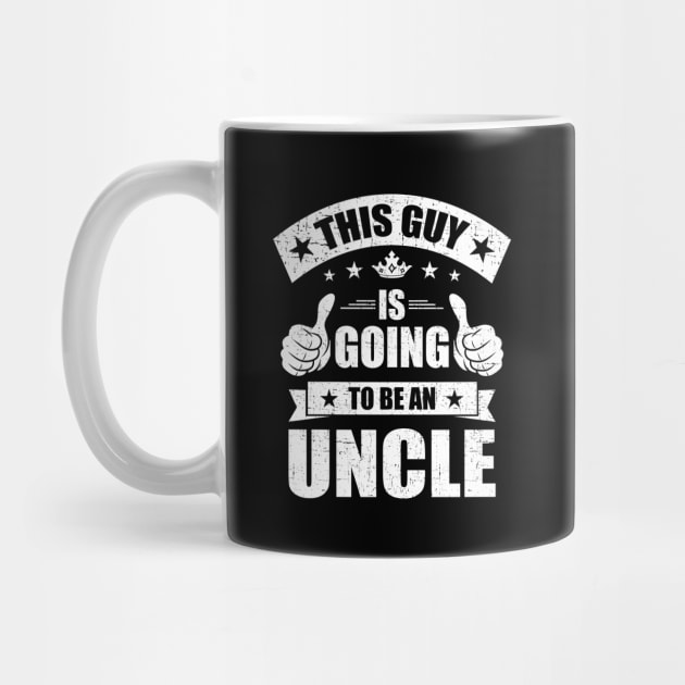 This Guy Is Going to Be an Uncle Funny Uncle Gift by DoFro